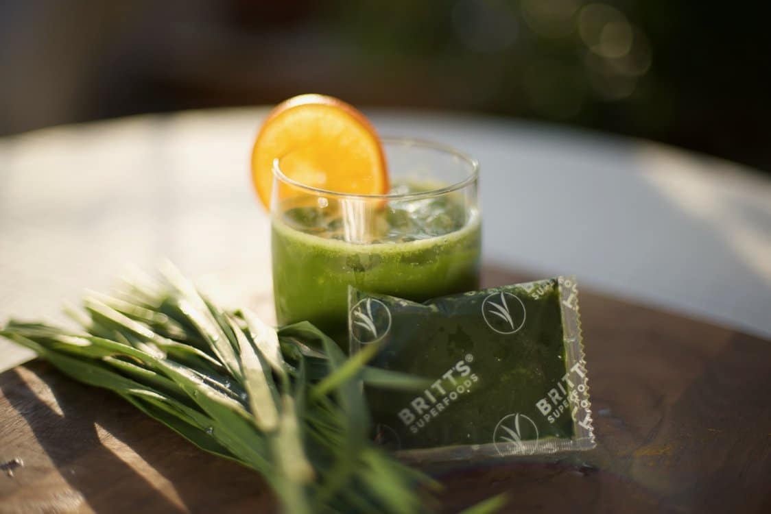 Britt's grønne juice