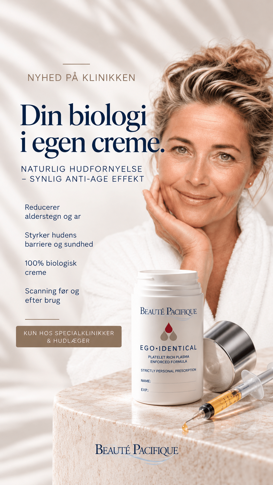 Ego identical - Fra Beauté Pacifique - Anti-age age Plasma creme